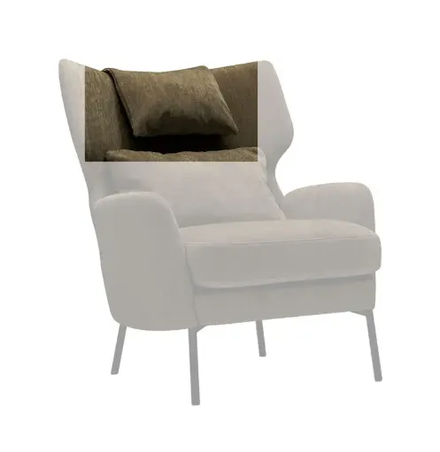 [SITS-E1416-1450-2S-PG2] Niskatyyny Alex nojatuoliin, Atropa Khaki