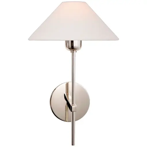 [VCC-SP 2022PN-L-EU] Seinävalaisin Hackney Single Sconce, Nickel