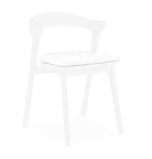 [ETHNI-21096---/B2148] Istuintyyny Bok Outdoor tuoliiin, Off White