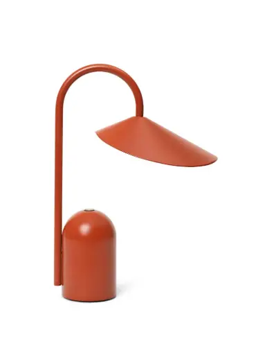 [FERM-110-4269286] Ladattava pöytävalaisin Arum, Oxide Red