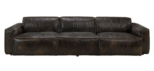 [ARTW-04-00718/I584] Sohva Buddy 4:n istuttava, nahkaverhoilu, Fudge