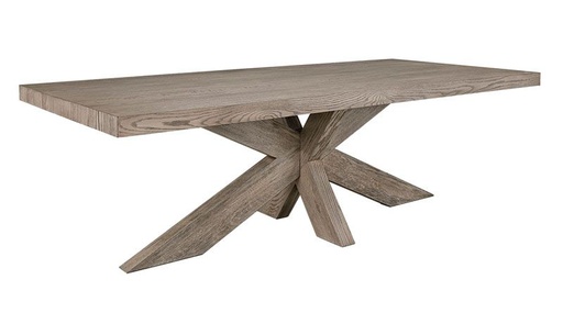 [ARTW-06-85513-/A1970] Ruokapöytä Hunter 240 x 110 cm, Antique grey oak