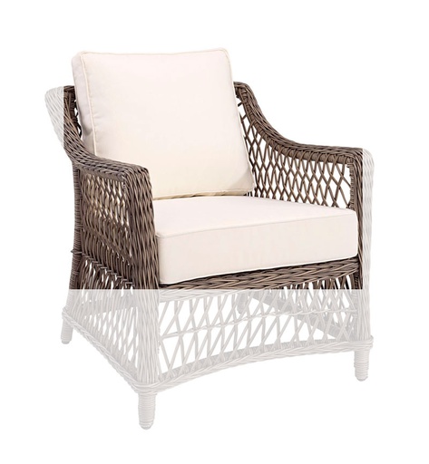 [ARTW-12-16770-/J1210] Istuintyynyt Marbella-nojatuoliin, Off White