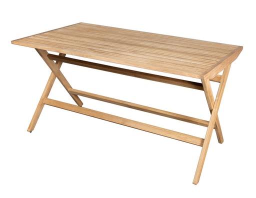 [CANE-50002T-/J1264] Taitettava ruokapöytä Flip 140 x 80 cm, tiikki