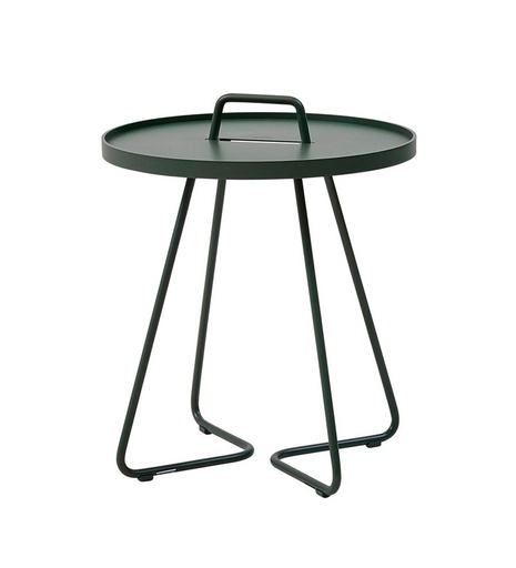 [CANE-5065-ADG/J1150] Sivupöytä On-the-move 44 cm, Dark Green