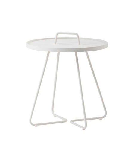 [CANE-5065-AW---/J94] Sivupöytä On-the-move 44 cm, White