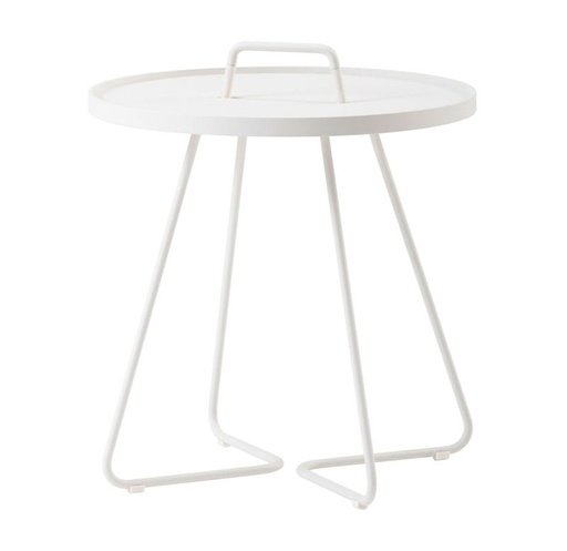 [CANE-5066-AW---/J98] Sivupöytä On-the-move 52 cm, White