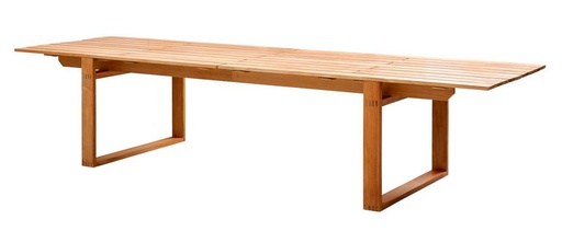 [CANE-5076-T---/J1108] Ruokapöytä Endless 332 x 100 cm, tiikki