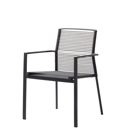 [CANE-5404-RAG---/J162] Ruokapöydän tuoli Edge, Anthracite