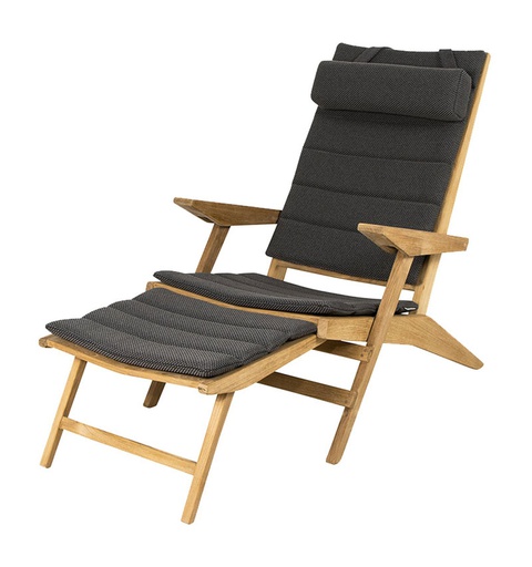 [CANE-54080-YN145-/J1307] Pehmuste Flip-kansituoliin, Dark Grey