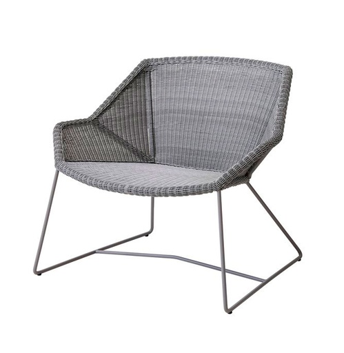 [CANE-5468-LI---/J869] Loungetuoli Breeze, Light Grey