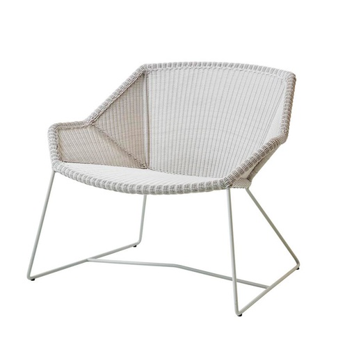 [CANE-5468-LW---/J881] Loungetuoli Breeze, White Grey