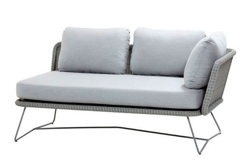 [CANE-5505-LISL/J1111] Sohvamoduuli Horizon 2:n istuttava vasen, vaalean harmaa