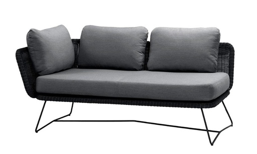 [CANE-5506-LSSG/J1114] Sohvamoduuli Horizon 2:n istuttava oikea, musta-harmaa