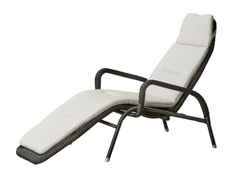 [CANE-5521-YS94---/J257] Pehmuste Sunrise-aurinkotuoliin, White