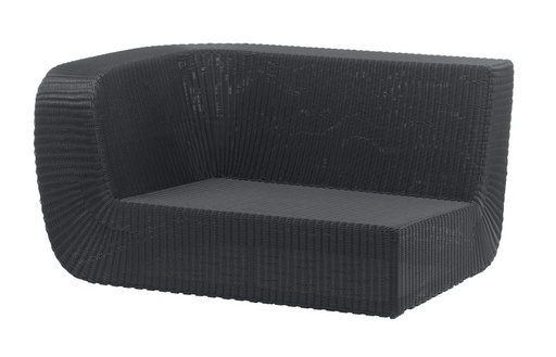[CANE-5539-S---/J265] Sohvamoduuli Savannah 2:n istuttava oikea, Black