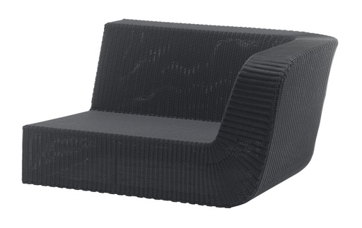 [CANE-5541-S---/J267] Sohvamoduuli Savannah 2:n istuttava vasen, Black