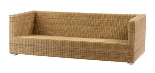 [CANE-5590-U---/J308] Sohva Chester 3:n istuttava, Natural