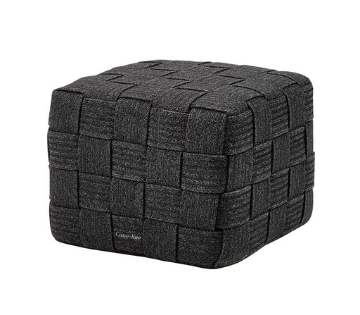 [CANE-8340-RODG---/J935] Rahi Cube 48 x 48 cm, Dark Grey