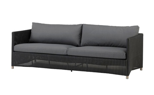 [CANE-8503-LGSG---/J441] Sohva Diamond 3:n istuttava, Graphite