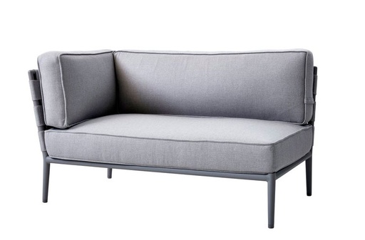 [CANE-8534-AITL---/J875] Sohvamoduuli Conic 2:n istuttava oikea, Light Grey