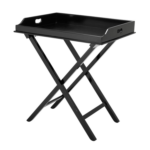 [EICH-109395/A1743] Tarjotinpöytä Osborn 77 x 59,5 cm, musta