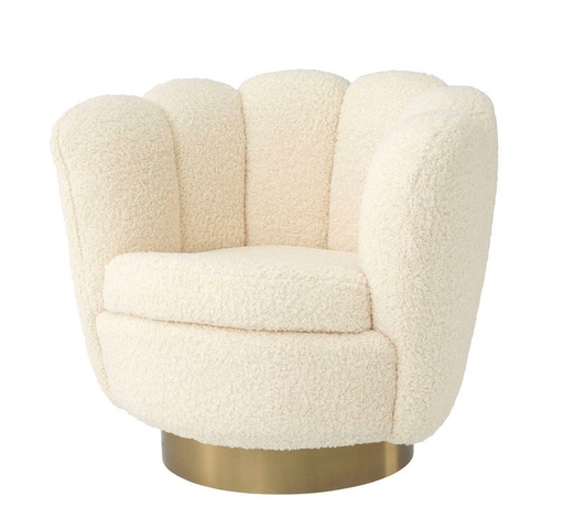 [EICH-113485----/B1728] Pyörivä nojatuoli Mirage, Faux Shearling