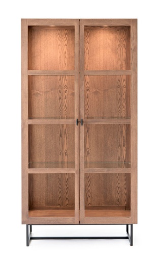 [K&K-6347O-BT-122-B-UP/C2215] Vitriinikaappi Zet 102 x 200 cm, saarni C12