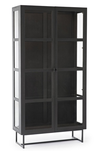 [K&K-6347O-BT-142-B-UP/C2216] Vitriinikaappi Zet 102 x 200 cm, saarni C14