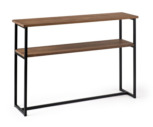 [K&K-636-120X30B-122UP/A1659] Konsolipöytä Zet hyllyllä 120 x 30 cm, saarni C12