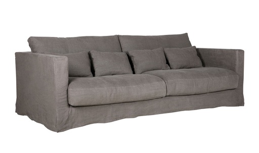[BOS-E1747-0400-6L-LINEGP-EXCL/I199] Sohva Heaven 3:n istuttava, Linen Graphite