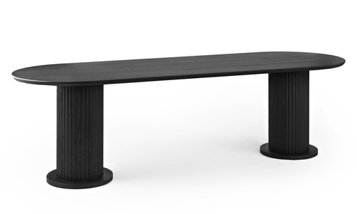 [K&K-VEC3H-45-260-442UP3/A1650] Ruokapöytä Velvet 260 x 90 cm, saarni C44