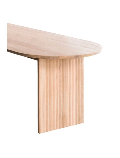 [K&K-VER3H-45240-81UP-3/A1652] Ruokapöytä Velvet 240 x 90 cm, tammi C8