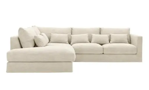[BOS-E1747-5208-6L-linnatur-EXCL/I1039] Divaanisohva Heaven SET 2, vasen, Linen Natur