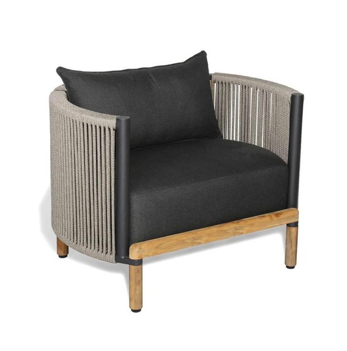 [MINDO-30026-070-481-593-/J1279] Nojatuoli Mindo 107, Dark Grey