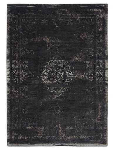 Matto Fading World Medallion Mineral Black, eri kokoja