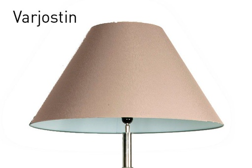 [OVE-CAP-SMALL-LIN-CAFE-/H422] Pienen tripodin varjostin 25 cm, Linda Cafe