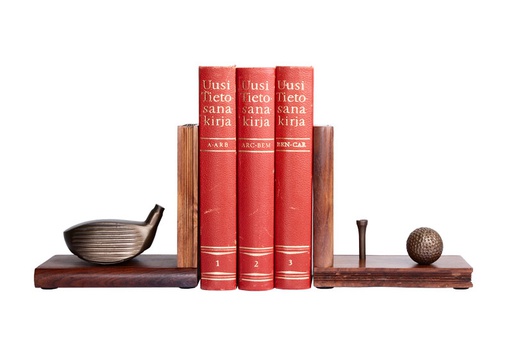 [OVE-11-MIS-4352--/F376] Kirjatuki Golf Bookends