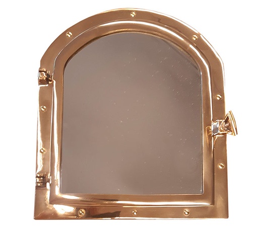 [OVE-11-N-803--/F730] Peili Porthole Mirror Commodore 39 x 34 x 7cm