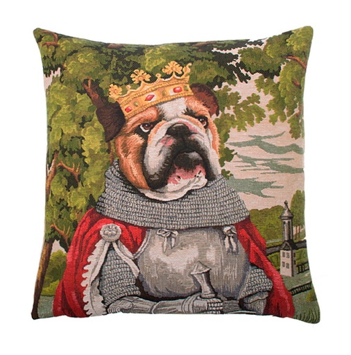 [YHDES-104-03055/M1333] Tyynynpäällinen Chien Arthur, 48 x 48 cm