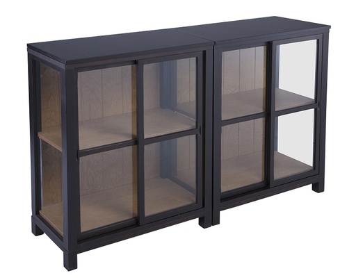 [VIL-NET-19---/C1950] Villinki Lasivitriini wenge/tammi