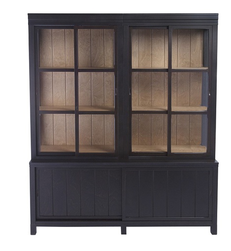 [VIL-NET-18---/C1949] Villinki Vitriini wenge/tammi, 140 x  168 cm